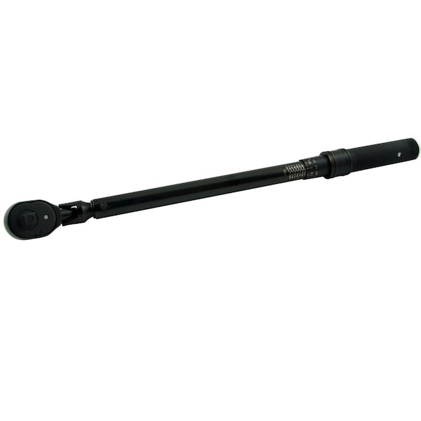 Tools 3/8" Drive Flex Head Torque Wrench, 10-80 Ft/lbs., 32 Teeth
